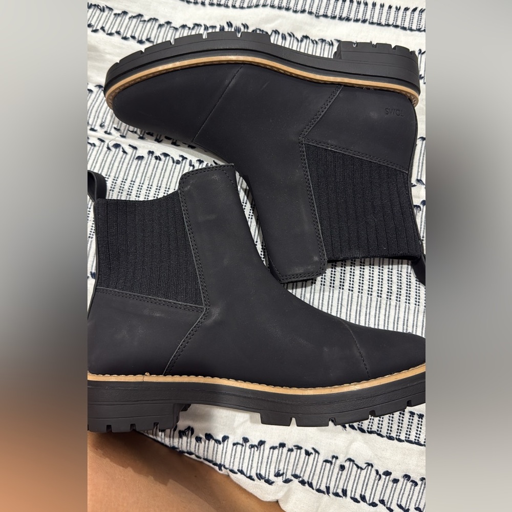 Toms Black Ankle Boots
